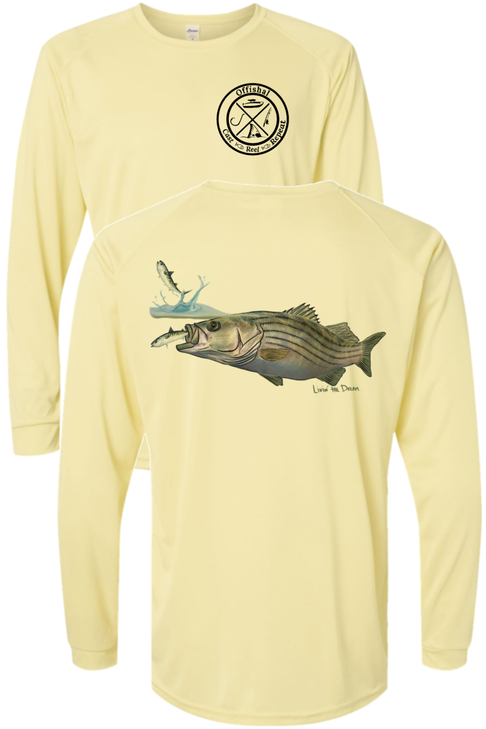 "Striper" Performance long sleeve