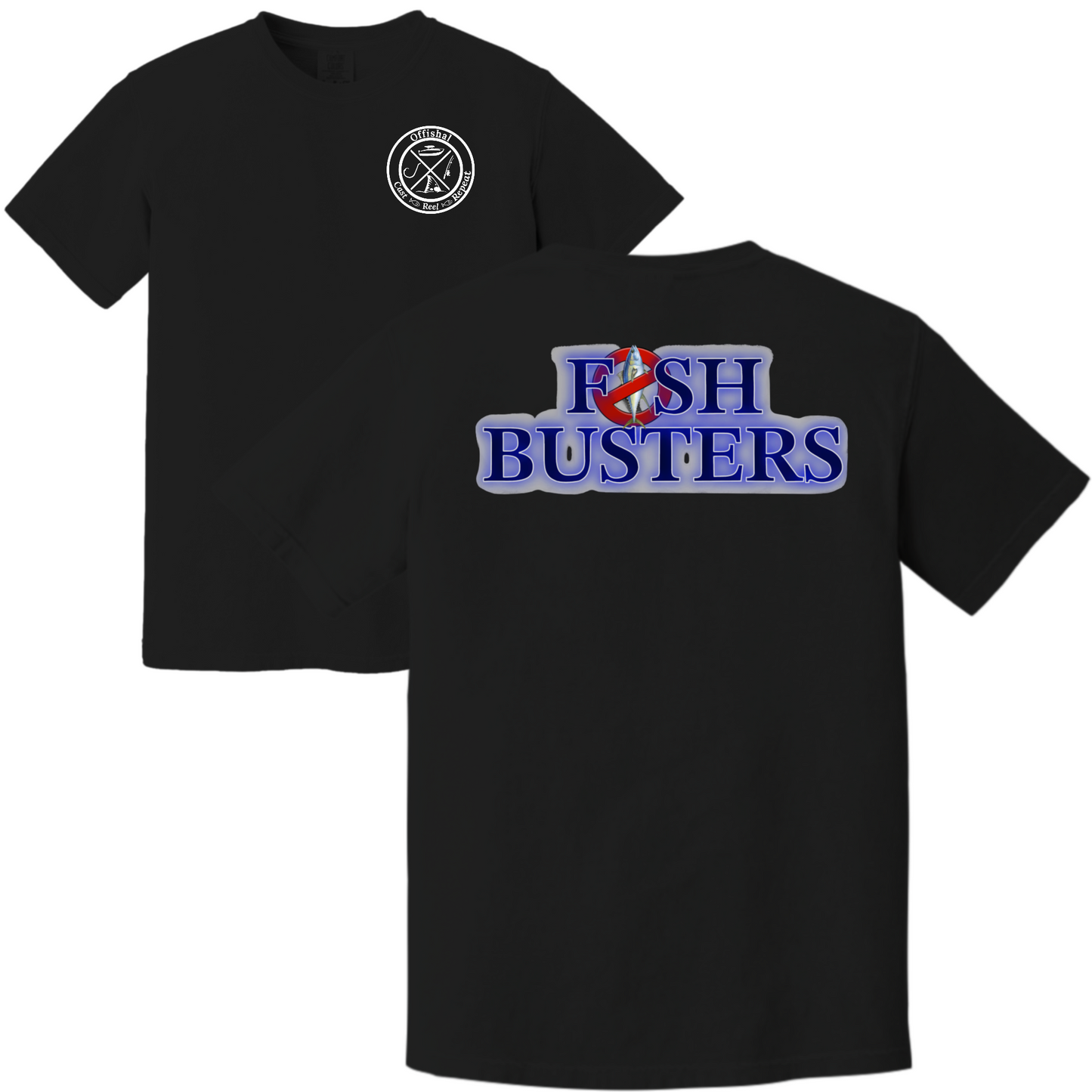 "Fish Busters" cotton tee