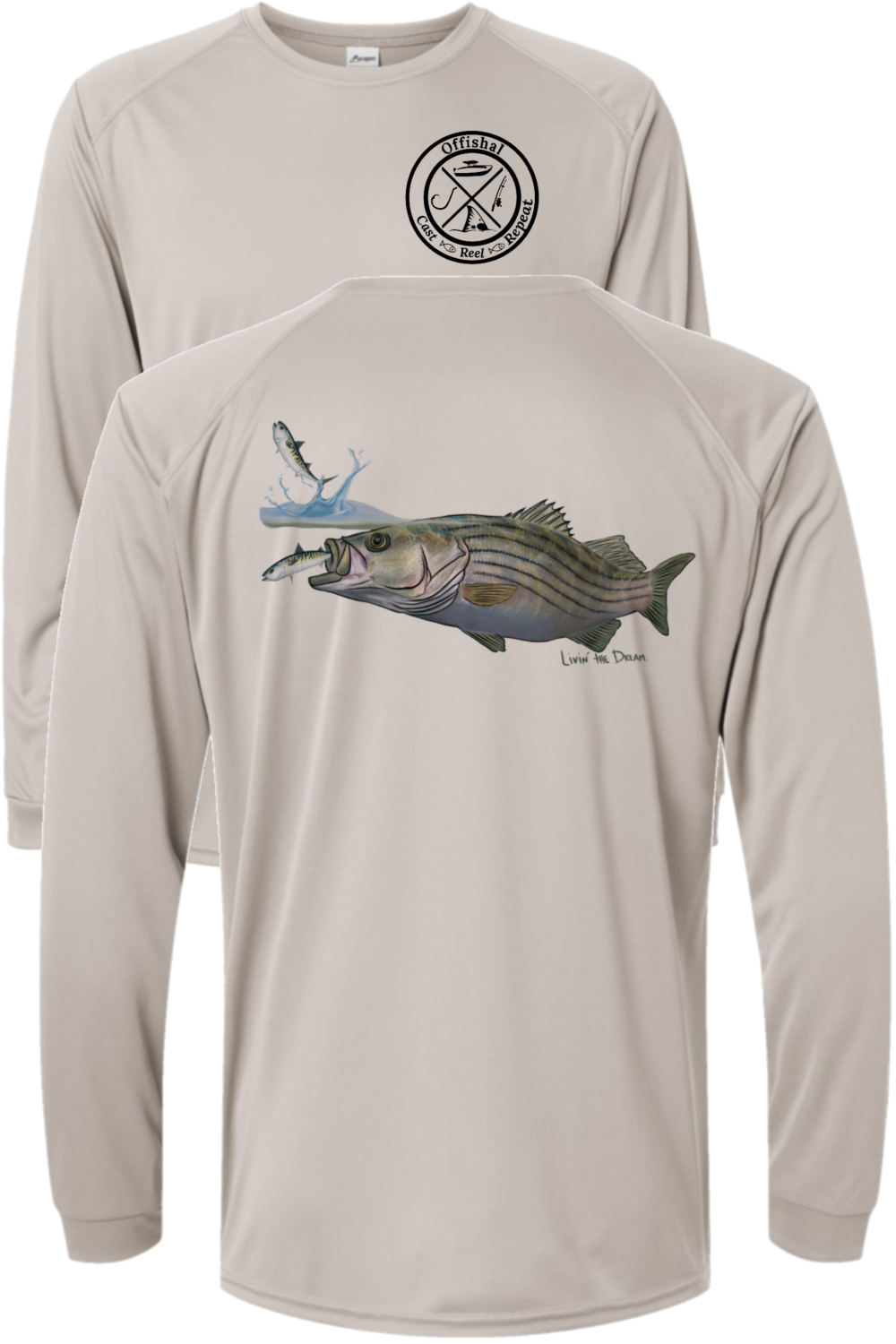 "Striper" Performance long sleeve