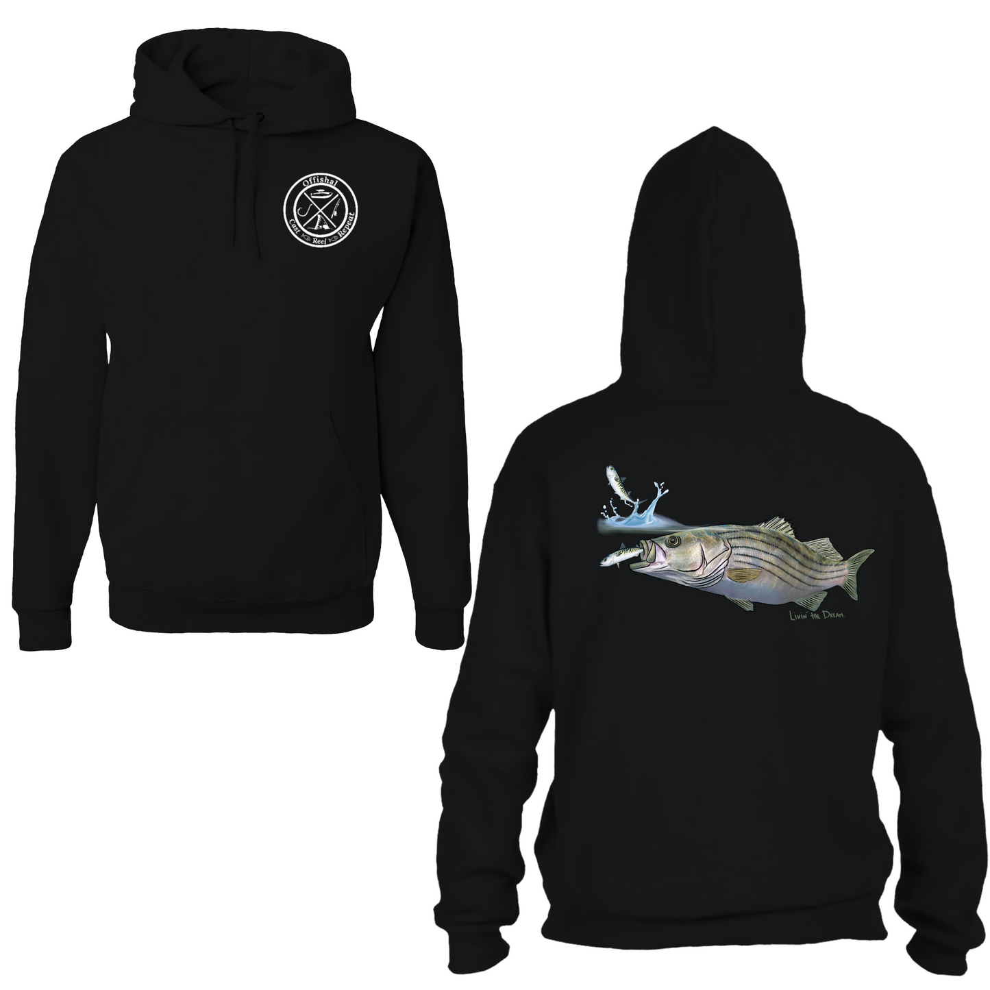 "Striper" Hoodie Sweatshirt