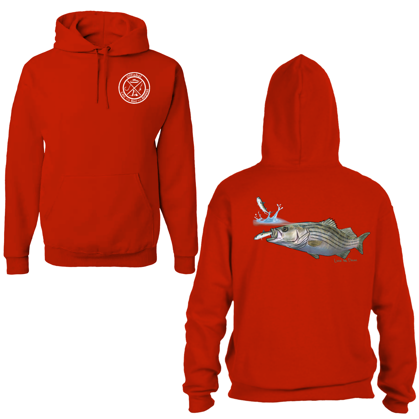 "Striper" Hoodie Sweatshirt