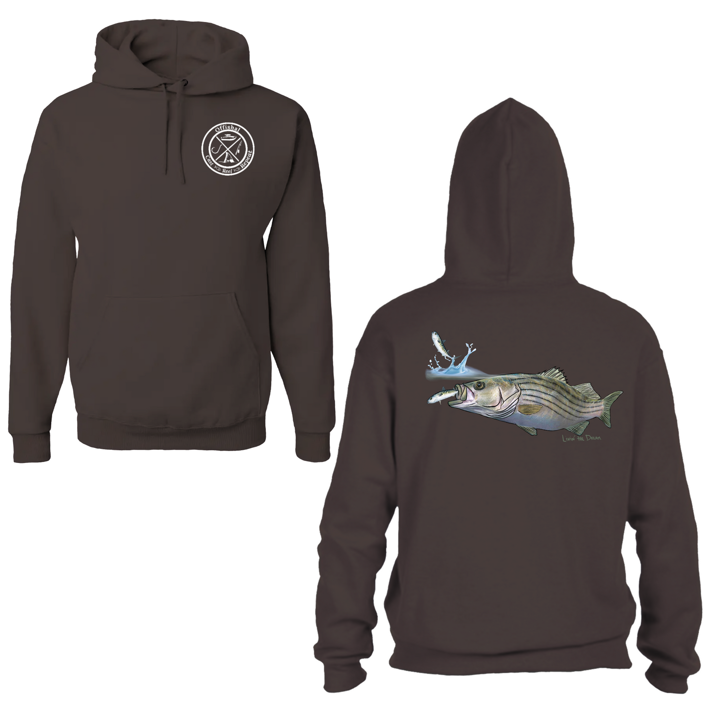"Striper" Hoodie Sweatshirt