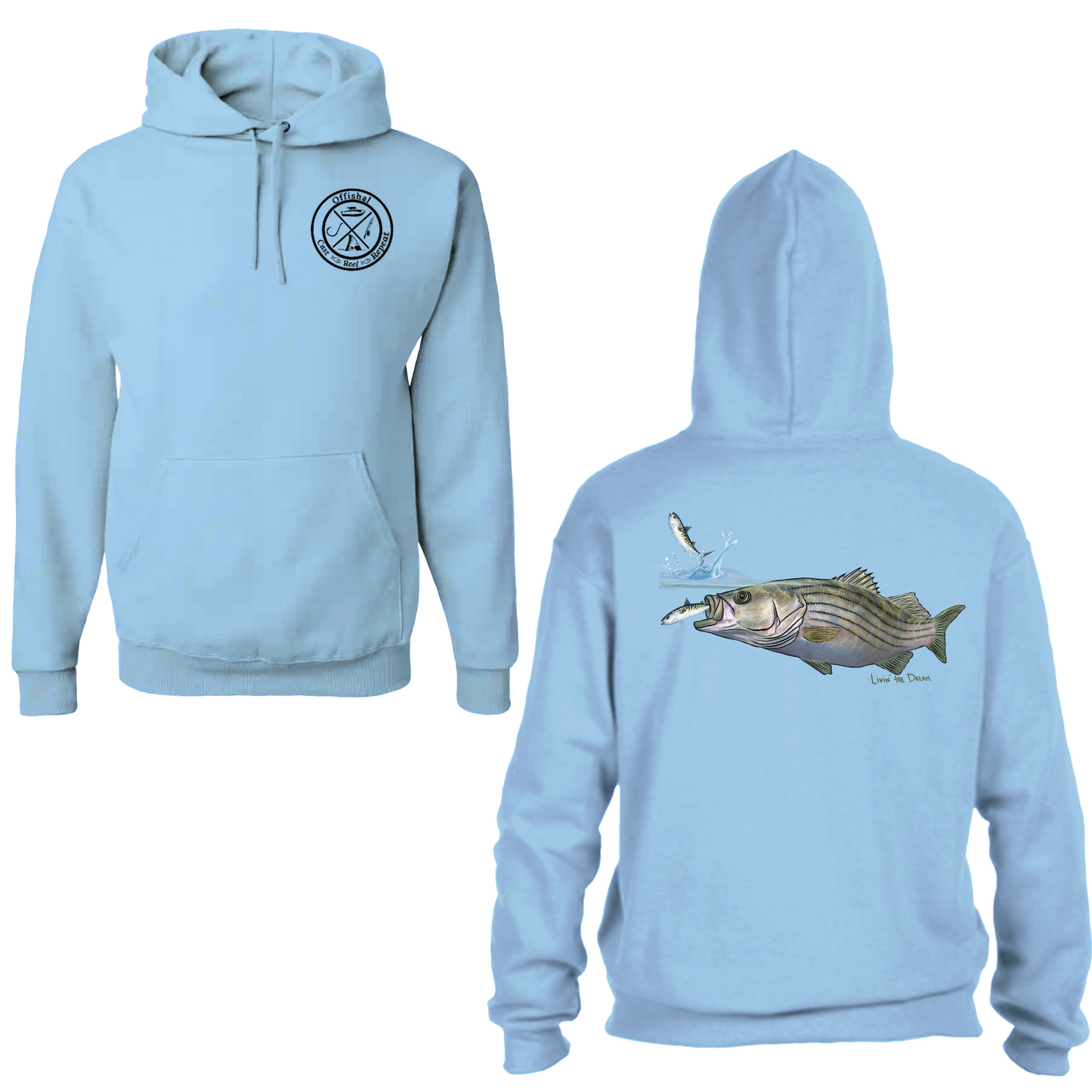 "Striper" Hoodie Sweatshirt